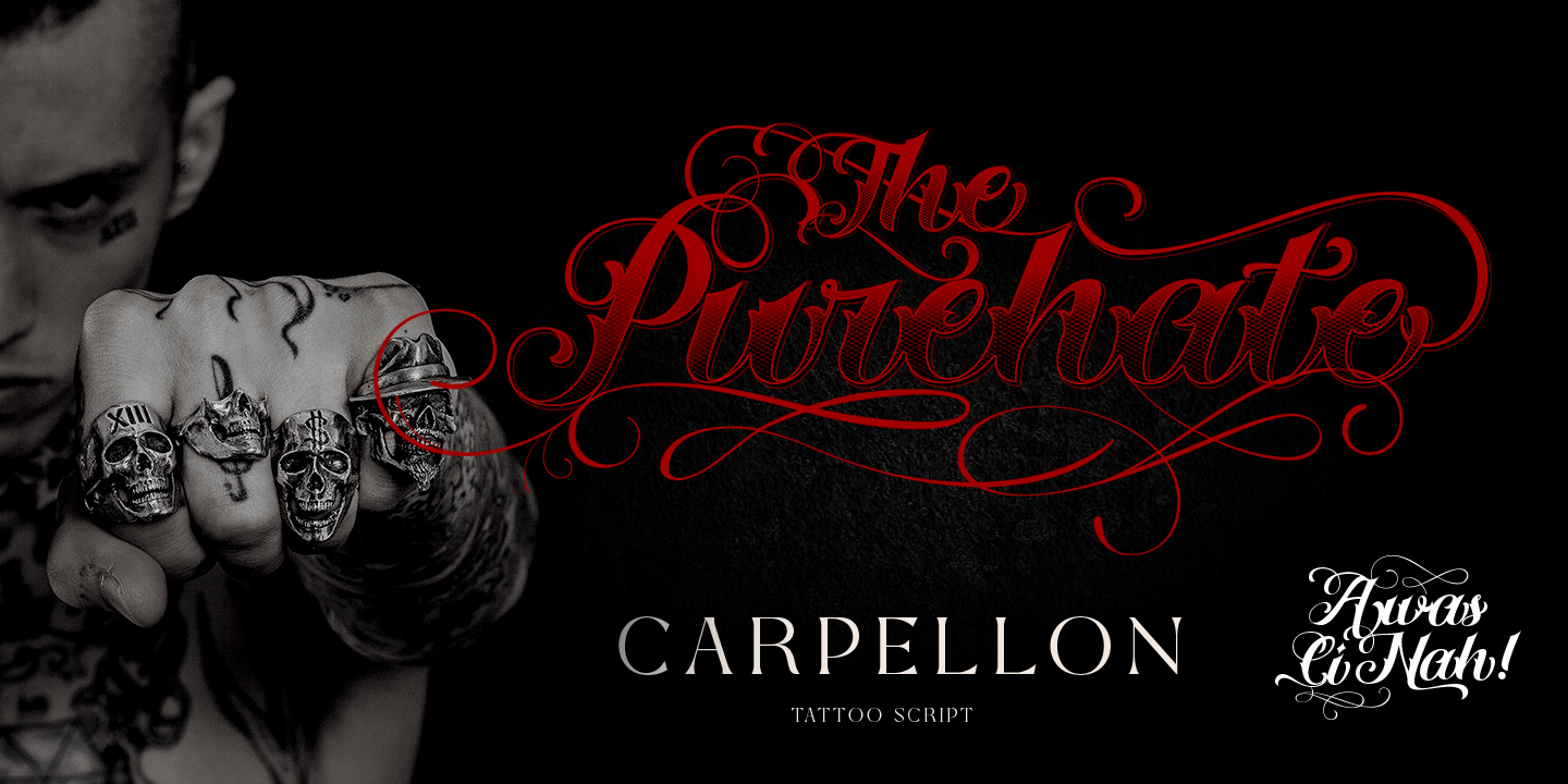 Пример шрифта Carpellon Regular